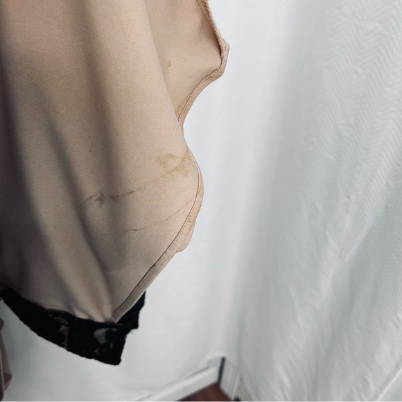 Xscape black lace sleeveless dress - Picture 5 of 6